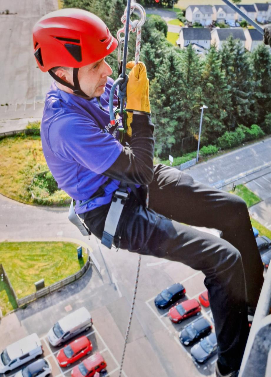 Tommy Macgregor Abseil