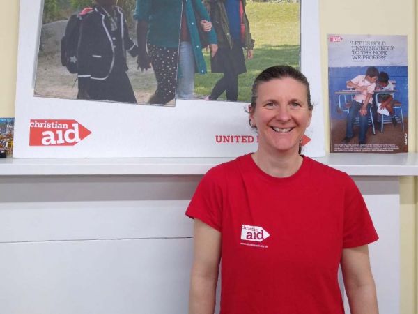 Val Brown will be Christian Aid's head of Scotland for the next 14 months