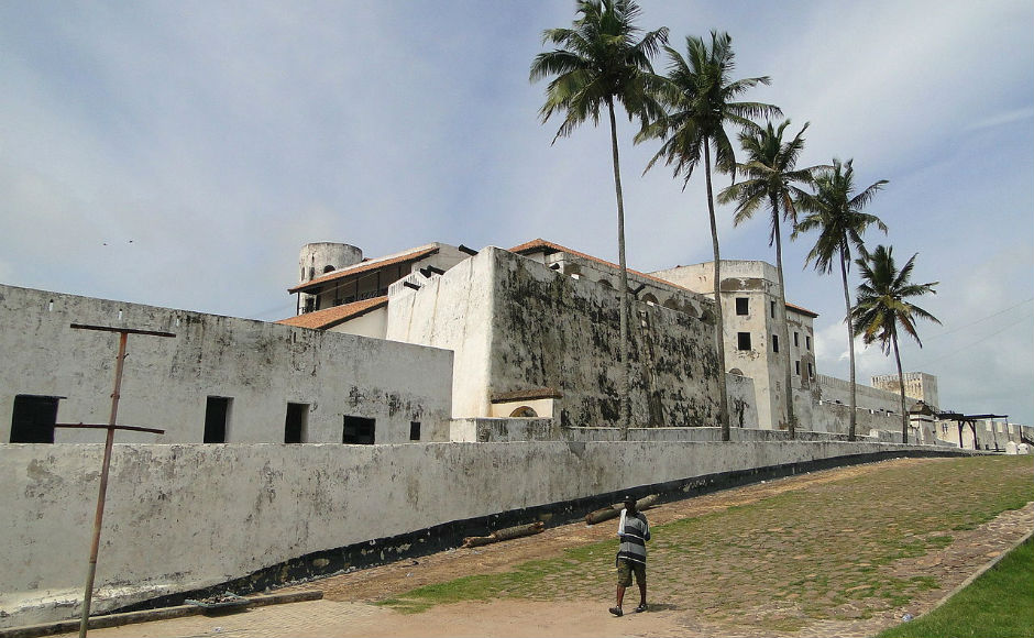 Elmina Castle was at the centre of the slave trade for hundreds of years. Photo by Nkansahrexford 