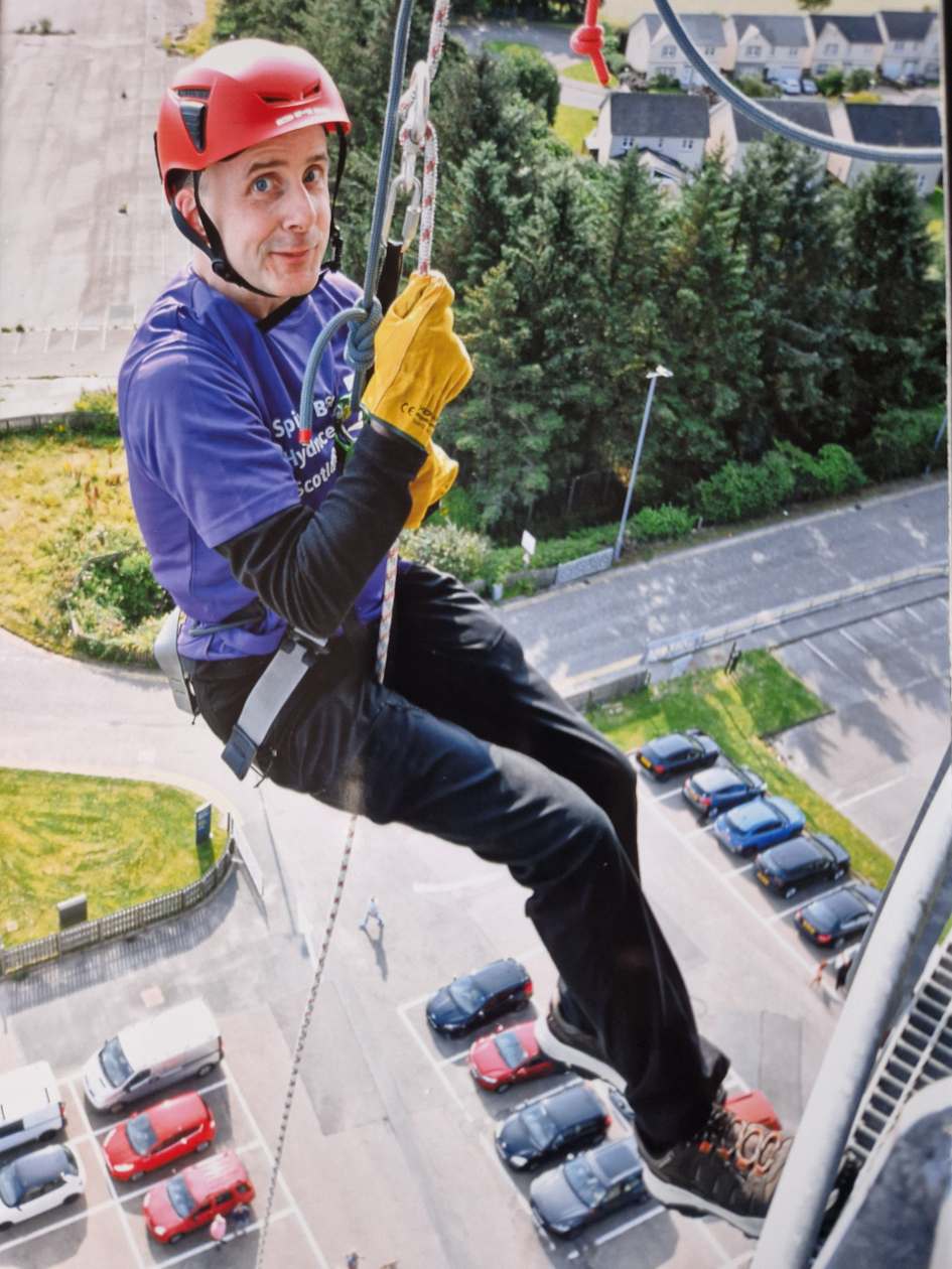 Tommy Macgregor Abseil