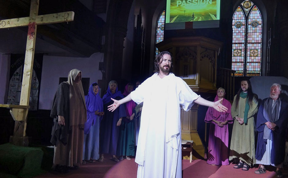 An image from last year's Passion Play