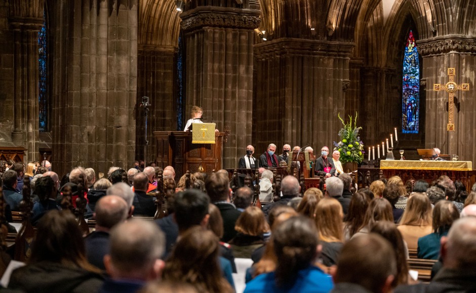 Rev Dr Susan Henry-Crowe from the General Board of Church and Society of the United Methodist Church in America preached at the ecumenical service 