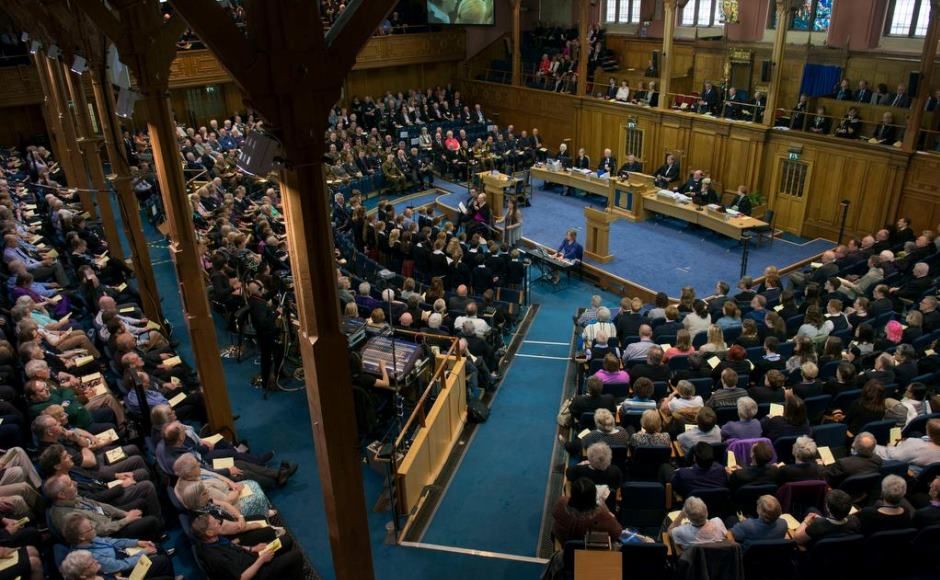 The General Assembly of the Church of Scotland opens The Church of