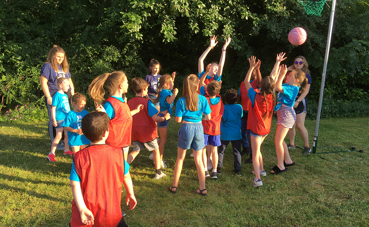 Children at Barrhead Summer Club