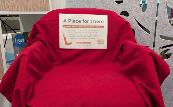 Taking part in The Red Chair Project