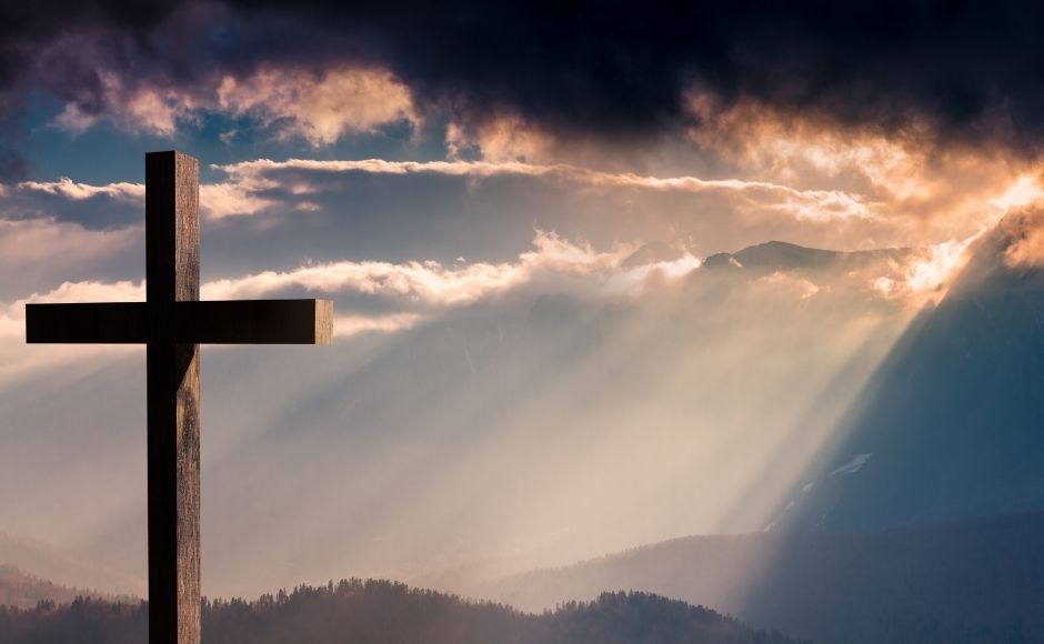 A Cross on a hill