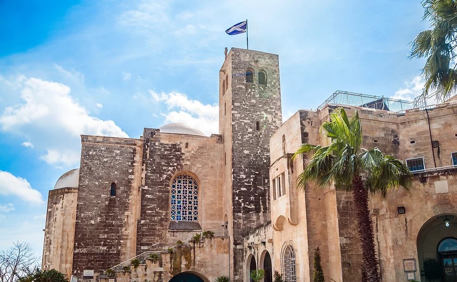 St Andrew's Scots Memorial Church In Jerusalem