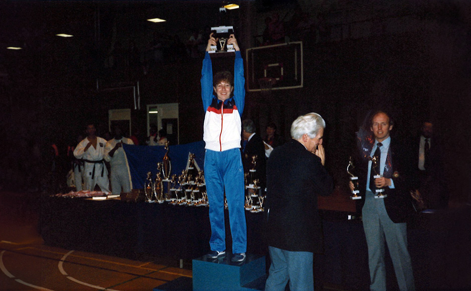 Veronica Roddie Commonwealth Karate Champion 1985