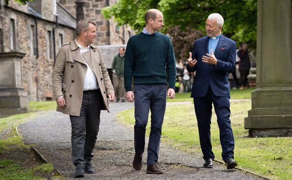 During his time there, The Duke met with founder and Greyfriars Kirk minister, Rev Dr Richard Frazer, as well as Chief Executive Officer Jonny Kinross.