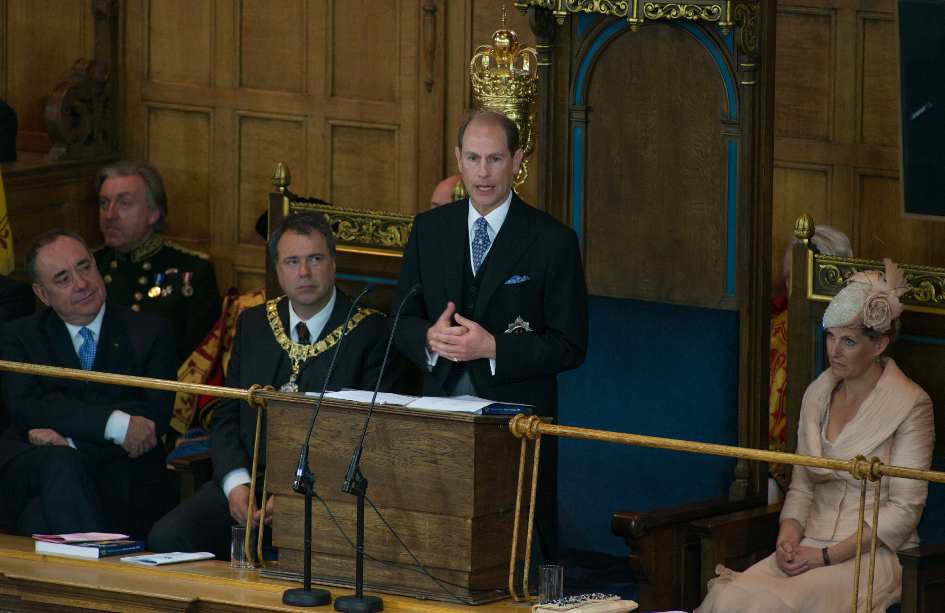 Duke Of Edinburgh Addresses Ga