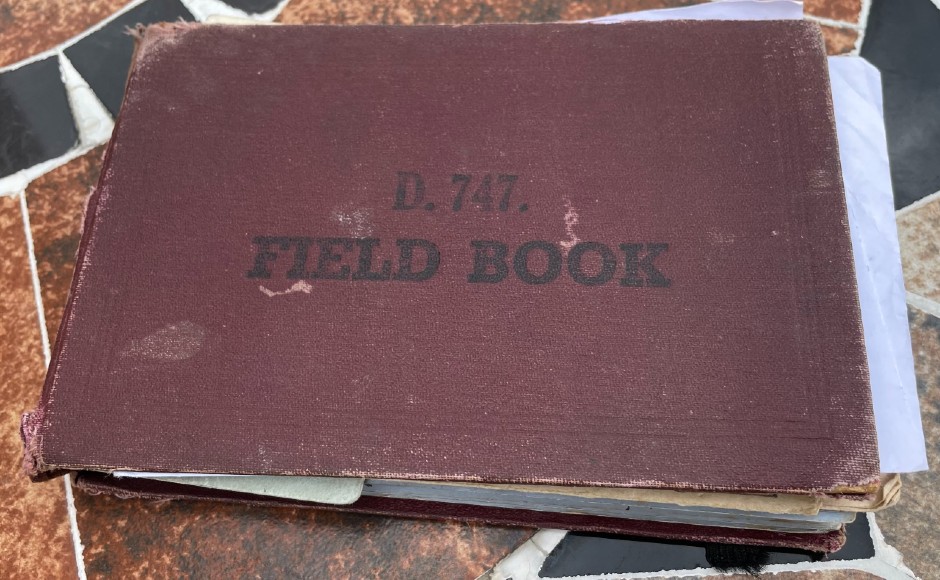 Private David Gilmour Field Book