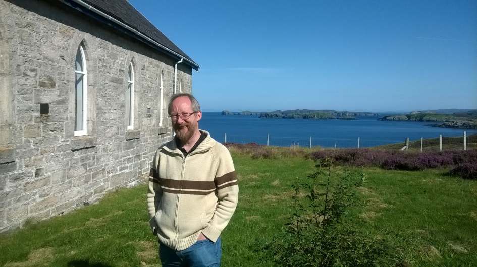 Rev Stewart Goudie At Melness