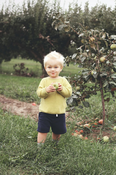 Child With Apple Tree